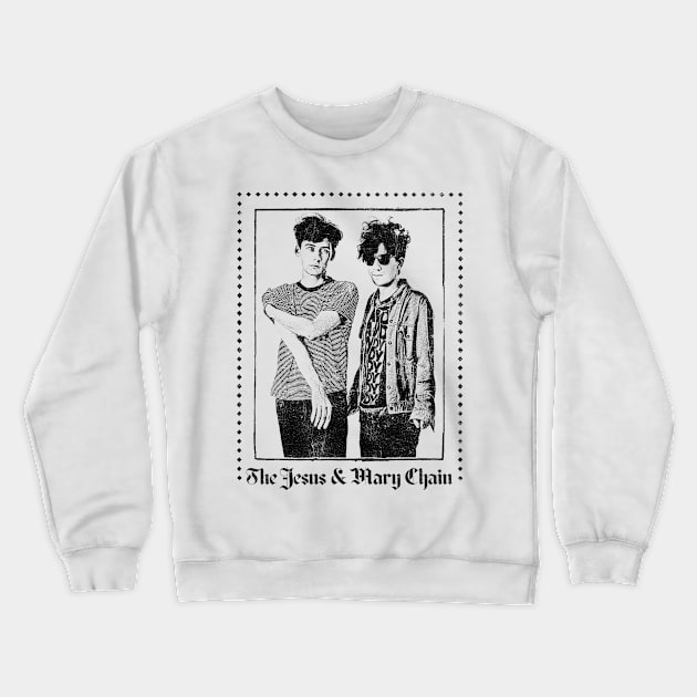 Jesus & Mary Chain Vintage Look Fan Design Crewneck Sweatshirt by DankFutura